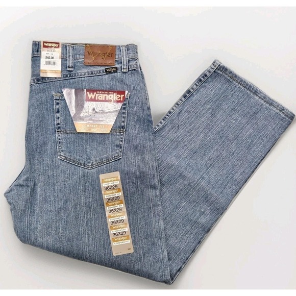 Wrangler Other - NWT Wrangler Rugged Men's Comfort Fit Jean 36x29 - Wrangler Authentics